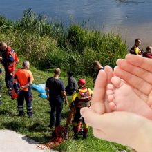 Kraupų vaizdą Neryje matę liudininkai: motina negalėjo paaiškinti, ką čia veikia