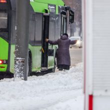 „Kauno autobusai“: kai pusto, neišeina važiuoti pagal grafiką kaip vasarą