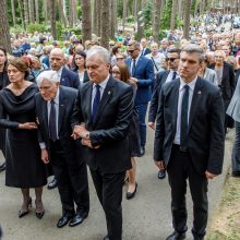 Kaune amžinojo poilsio atgulė A. Adamkienė: ji dovana nuo Dievo mums