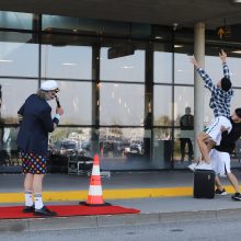 Žaismingas akibrokštas: Kauno oro uostas tampa „Fluxus“ oro uostu