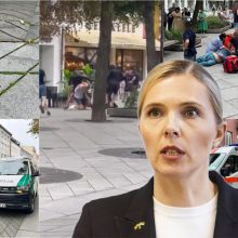 Po kruvinų muštynių ministrė ramina: situacija Kaune net gerėja