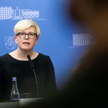 I. Šimonytė ragina Briuselį „technines derybas“ su Minsku koordinuoti su regiono šalimis