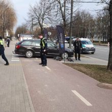 Juodasis pirmadienis Kauno gatvėse: tarp nukentėjusiųjų – du paspirtukininkai