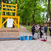 Kauno centre – bendruomenių pilietinio nepasitenkinimo akcija