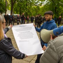 Kauno centre – bendruomenių pilietinio nepasitenkinimo akcija