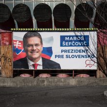 Slovakijos prezidento rinkimus temdo žurnalisto nužudymo šešėlis