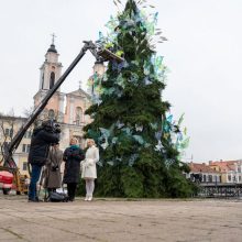 Kauno eglutės įžiebimas – jau šeštadienį: Senamiestyje bus eismo ribojimų