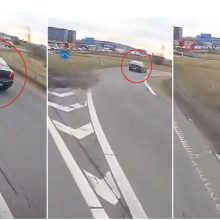 Užfiksavo kelių erelį su „Jaguar“: toks gudravimas užtraukia baudą