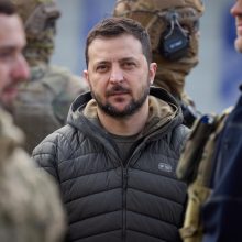 V. Zelenskis: šiandien mes dar vienu žingsniu priartėjome prie savo pergalės