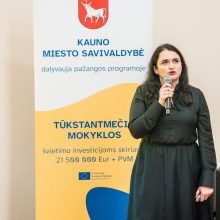 Pristatytas Kauno „Tūkstantmečio mokyklų“ pažangos planas