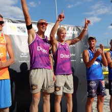 Įspūdinga: Lietuvos tinklininkai laimėjo antrąjį „Pro Beach Tour“ turnyrą iš eilės