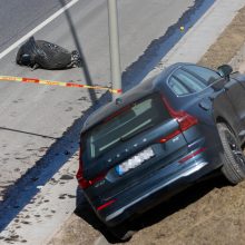 Baisi avarija Vilniuje: susidūrė trys transporto priemonės, žuvo prispaustas BMW vairuotojas