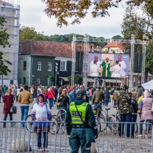 Popiežius kunigams ir vienuoliams: mes nesame Dievo valdininkai