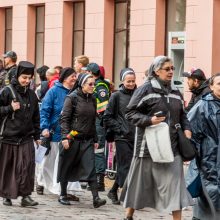 Popiežius kunigams ir vienuoliams: mes nesame Dievo valdininkai