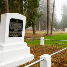 Vandžiogaloje atidarytas memorialas holokausto aukoms