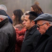 Vandžiogaloje atidarytas memorialas holokausto aukoms