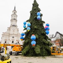 Pristatyta kosminė Kalėdų eglė: laukia daugybė spalvų ir puokštė renginių