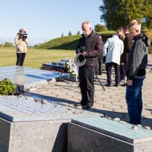 Lietuvos žydų genocido atminimo diena Kaune: kančių kelias nugrįstas akmenėliais