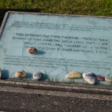 Lietuvos žydų genocido atminimo diena Kaune: kančių kelias nugrįstas akmenėliais
