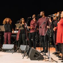 Klaipėdoje praūžė M. Linkytės ir „London Community Gospel Choir“ koncertas