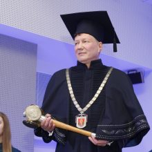 Universiteto rektoriaus inauguracijoje – dėmesys Klaipėdai