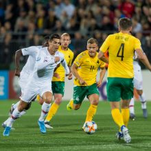 Portugalas C. Ronaldo Vilniuje pasižymėjo keturiais įvarčiais