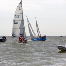 Kuršių mariose susirungė Lietuvos buriavimo klubai