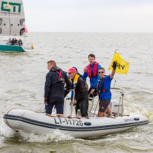 Kuršių mariose susirungė Lietuvos buriavimo klubai