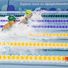 Jaunimo olimpinėse žaidynėse pakvipo plaukikės medaliu Lietuvai