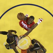 „Raptors“ krepšininkai pirmą kartą tapo NBA čempionais