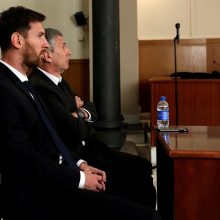 Futbolo žvaigždė L. Messi siunčiamas į kalėjimą