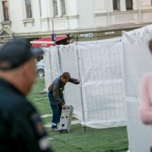 Vilnius laukia popiežiaus, pasiruošimas užtruks iki ryto