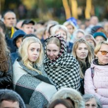 Minios žmonių suplūdo į Santaką, atvyko popiežius Pranciškus