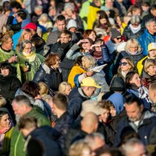 Popiežiaus malda Santakos parke: nebijokime eikvoti savęs dėl mažiausiųjų 