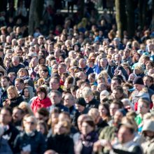 Popiežiaus malda Santakos parke: nebijokime eikvoti savęs dėl mažiausiųjų 