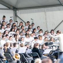 Popiežiaus malda Santakos parke: nebijokime eikvoti savęs dėl mažiausiųjų 