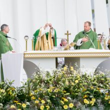 Popiežiaus malda Santakos parke: nebijokime eikvoti savęs dėl mažiausiųjų 