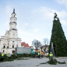 Rotušės aikštė seks sniego pasaką