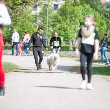 Nemuno saloje – šeimos ir jų augintiniai