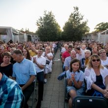 Po Pažaislio liepomis aidėjo geriausios L. Adomaičio dainos