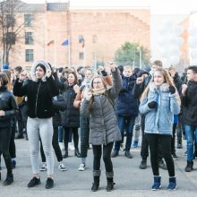 Ilgoje eisenoje – šimtmetį mininti S. Dariaus ir S. Girėno gimnazija