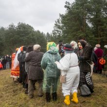 Žiemą Rumšiškėse varė lietus