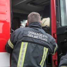 Ugniagesiai: per šventes – mažiau nelaimių, bet jos skaudesnės