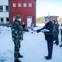 Šauliams – medikų padėka už pagalbą kovojant su nematomu priešu