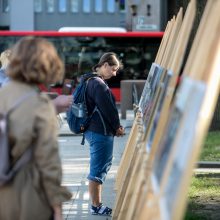 Vienybės aikštėje paminėtos 32-osios Baltijos kelio metinės