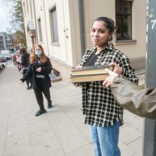 Originaliu būdu iškraustyta Kauno apskrities viešoji biblioteka