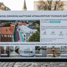 Pristatė nulygintą Vilniaus gatvės grindinį: vieniems tai išsigelbėjimas, kitiems – šlamštas