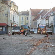 Pristatė nulygintą Vilniaus gatvės grindinį: vieniems tai išsigelbėjimas, kitiems – šlamštas