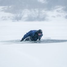 Ugniagesiai perspėja: atsargiai, ledas pavojingas!