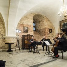 Čiurlionio kvartetas kviečia leistis į muzikinį Baltijos kelią